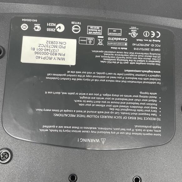 Logitech Wave Wireless Keyboard | Y-RCP140 | Fully Tested + Receiver - Picture 9 of 9